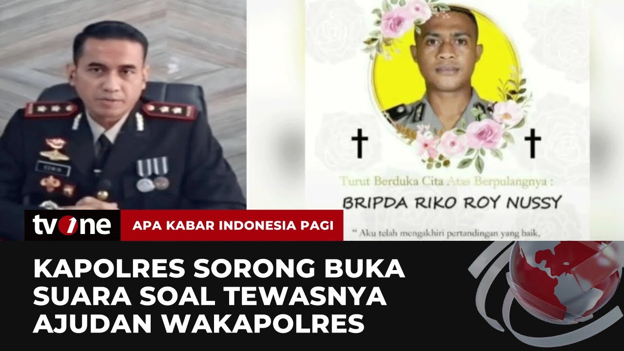 Ajudan Wakapolres Ditemukan Tewas, Kapolres Sorong Beberkan Hasil Olah ...