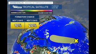 New tropical disturbances in Atlantic this week