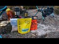 wild camping in norway lake garvann no talking helsport reinsfjell pro