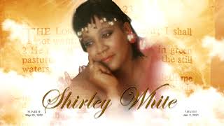 Shirley White Homegoing Services under the direction of Jones-Stuart Mortuary in Texarkana