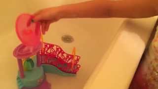 Little Mermaid Water Palace Bathtub Playset Review! Disney Princesses Toys by Mattel