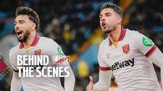 Emerson Secures A Point On The Road ⚒️ | Aston Villa 1-1 West Ham | Behind The Scenes 🎥