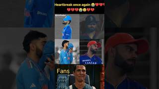 Virat Kohli crying 😭💔 | RCB sad heartbreak once again 💔| Rcb vs RR #shorts #cricket #viratkohli