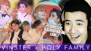 [REACTION] PART 2!!! VinSter + HOLY FAMILY |   HORI7ON | Vinci and Ryster | TIKTOK Compilation