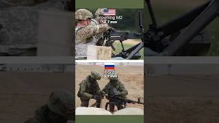 Browning M2🇺🇲 vs KORD🇷🇺 #military #viralshort #army #shortvideos #trending #russia #viralvideos