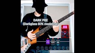 【Darkglass B7K,dbx 160A modeling \u0026 SB PREAMP 1】by ZOOM MS-60B+ #ベース #basseffects