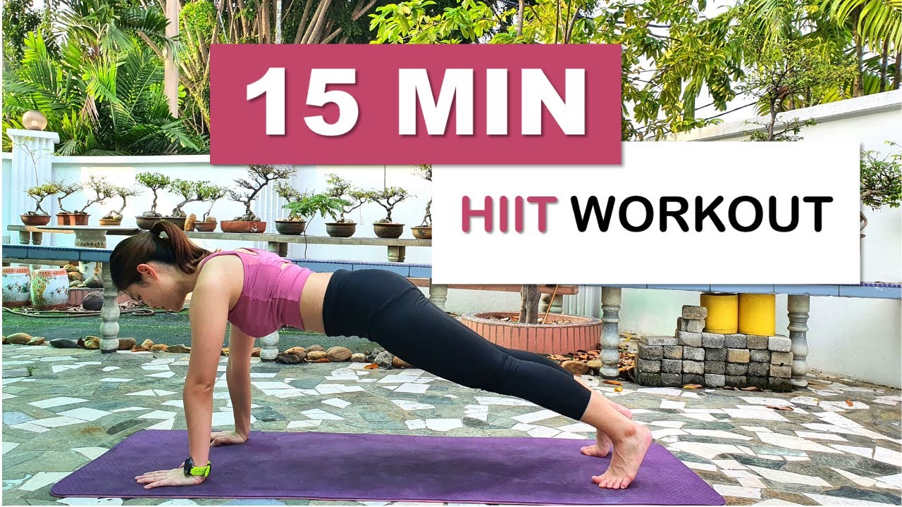 15 Min Full Body Hiit Workout I Super Intense Intermediate Level