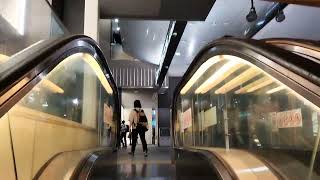 岡山駅南地下道入口エスカレーター【三菱製】岡山駅東口近く