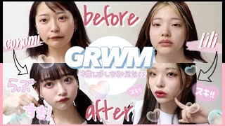 【このりり】量産型メイクと地雷メイクでサンリオにいくよー！！カッコ予行練習カッコトジ【GRWM】