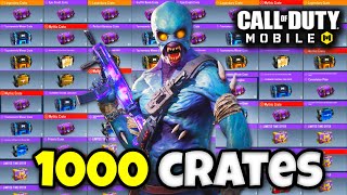 UNBOXING 1,000 CRATES in COD MOBILE 🤯