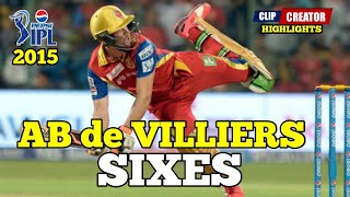 AB de Villiers 360 🔥 AB de Villiers all sixes in IPL #abdevilliers #ipl