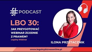 Jak przygotować webinar zgodnie z prawem?