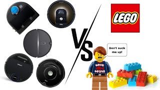 Robot vacuums VS LEGOS