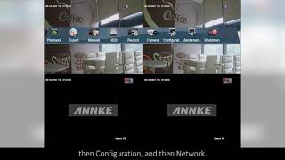 ANNKE Home Security Camera System 8 Channel 1080P Lite Wired DVR and 8X 1080P HD Outdoor IP66 Weath