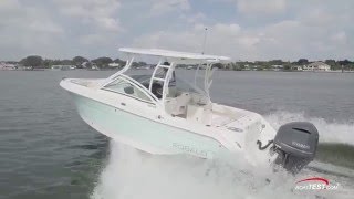 Robalo R247 (2016-) Test Video- By BoatTEST.com