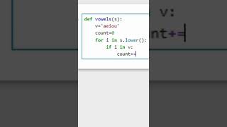 Count the vowels in any string using Python!