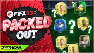 11x 80+ PACKS DECIDE MY TEAM! (FIFA 23 Packed Out #9)