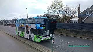 Stagecoach (Aberdeen 🏴󠁧󠁢󠁳󠁣󠁴󠁿): Alexander Dennis Enviro400EV + BYD K8S (Electric⚡) #84045 | Top Deck