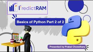 Basics of Python in Finance Session 2