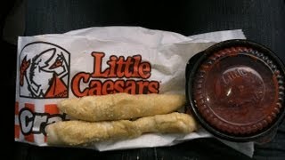 Little Caesars Crazy Bread (with Crazy Sauce) Review