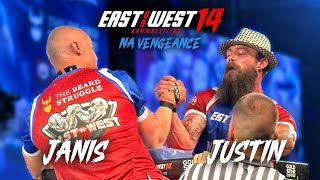 JANIS AMOLINS VS JUSTIN BISHOP - EAST VS WEST14