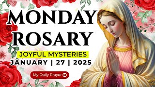 HOLY ROSARY  MONDAY 🟠JOYFUL MYSTERIES OF THE ROSARY🌹JANUARY 27, 2025 | LIFE’S BLESSINGS