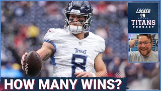 Tennessee Titans RECORD PREDICTION: Good Start to Season, Tough Middle & Divisional Finish is Key