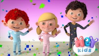 Looby Loo nursery rhyme + more  Dance Songs for Kids 🎉 HeyKids