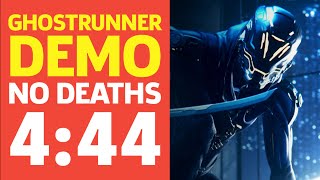 Ghostrunner Demo No Death Run (4:44)