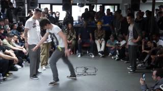 HOAN \u0026 JAYGEE VS NEJI \u0026 XFIVE 1/16 FINALS POPPING : JUSTE DEBOUT PARIS 2016