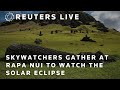 LIVE: Skywatchers gather at Rapa Nui to watch the solar eclipse