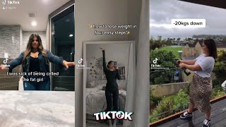 Weight loss transformation Tiktok compilation