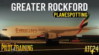 14 MINUTES of HEAVY TRAFFIC at Greater Rockford | PTFS ATC24 | Greater Rockford Airport [RFD/IRFD]