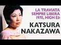 Katsura Nakazawa - Verdi: LA TRAVIATA, Sempre libera, 1978 High E-flat