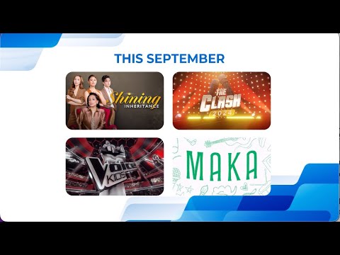 Shine this September with GMA Pinoy TV!