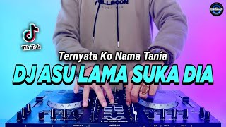 DJ ASU LAMA SUKA DIA REMIX FULL BASS VIRAL TIKTOK TERBARU 2023 | DJ TERNYATA KO NAMA TANIA