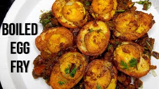 Egg Fry / Boiled Egg Fry Recipe / Masala Egg Fry / अंडा फ्राई / Egg Recipe/ Simply ruchis food