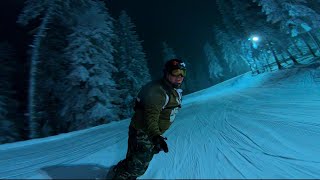 Borovets Night Ski - Night Skiing - Borovets Night Snowboarding - Night Ski Bulgaria - Salvaquest