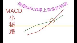 A股必学技术！揭开MACD零上首金的奥秘！！