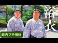 鮮やかな浴衣。浴衣をみる楽しみ秋場所【大相撲/sumo/国技館/Kokugikan】