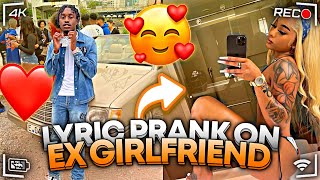 LIL TJAY - “Ride For You” | LYRIC PRANK ON EX GIRLFRIEND 💔 **GONE RIGHT**