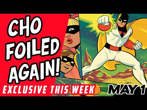 JUST RELEASED: Space Ghost Frank Cho Foil Cover EXCLUSIVE