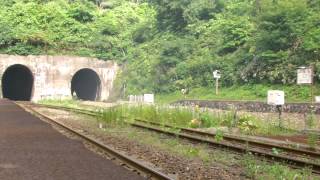 [FHD]JR北海道室蘭本線小幌駅を通過する下り普通列車キハ４０