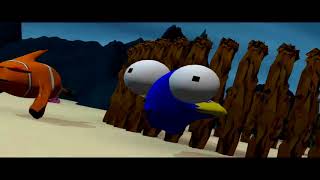 (SEIZURE WARNING) Dory eats rotten cheese