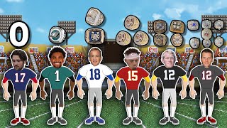 The Best NFL Quarterback at Every SUPER BOWL Ring Total!