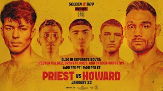 GOLDEN BOY FIGHT NIGHT | Eric Priest vs. Tyler Hercules Howard