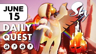 【 SKY: CotL 光遇 】15/06/2021 - Days of Rainbow 彩虹日活动 | Daily Quest 每日任务 + Treasure Candles 大蜡烛