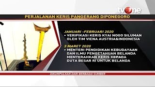 Ini Kronologi Hilangnya Keris Pangeran Diponegoro Hingga Akhirnya Kembali ke Bumi Pertiwi | tvOne