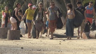 Paradise lost? Thai island of Ko Phangan fights plastic waste