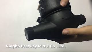 Plastic water meter Multi jet Class B